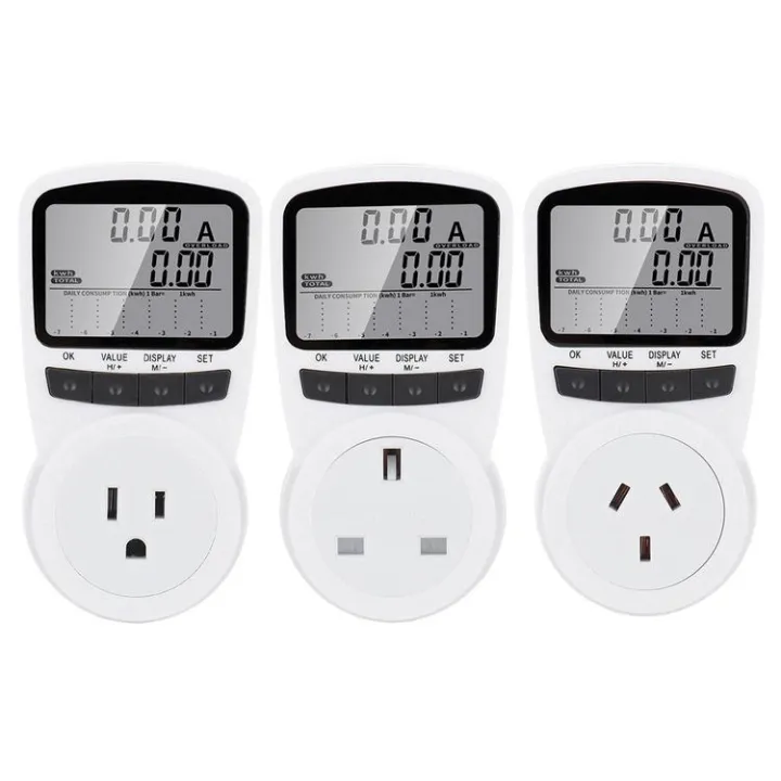 Power Meter Monitor Home Power Consumption Monitor Electricity Usage Monitor for Home Kilowatt