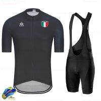 ZZOOI Tour De ITALIA 2022 Rx Men Cycling Clothing Bike Clothes Kits Summer Short Sleeve Shorts Quick-dry Racing Maillot Ciclismo Set