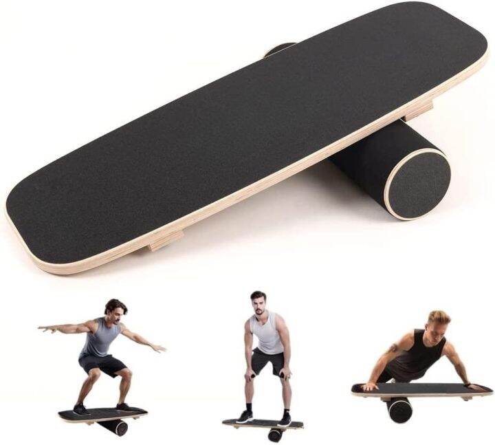 กระดานสร้างความสมดุลย์ Premium Portable Surf Balance Board Trainer with