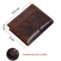 Contacts Free Engraving Genuine Leather Men Wallets Coin Purse Zipper Small Card Holder Portfolio Male Wallet Mini Money Bag