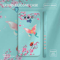 เคสโทรศัพท์สำหรับ Samsung Galaxy Note 8ซัมซุงโน้ต9การ์ตูนน่ารักนักบินอวกาศเคสโทรศัพท์ลายขอบสี่เหลี่ยมของเหลวปลอกซิลิโคนคลุมทั้งหมดกล้องเคสปกป้องเคส