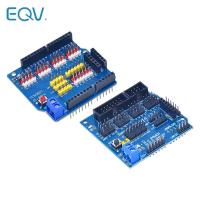 V5 Sensor Shield Expansion Board Shield สําหรับ Arduino UNO R3 V5.0 Electronic Module Sensor Shield V5 expansion board