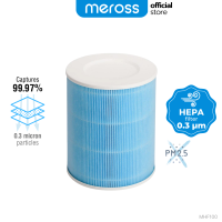 Meross 3 Stage H13 HEPA Filter ไส้กรองเครื่องฟอกอากาศ 3 ระดับ ความละเอียด 0.3 ไมครอน