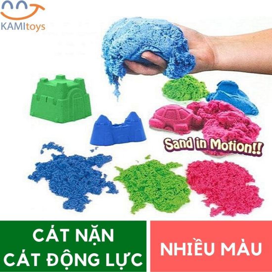 Cát động lực vi sinh an toàn cho trẻ loại 0.5 kg bịch chọn nhiều màu chưa - ảnh sản phẩm 1