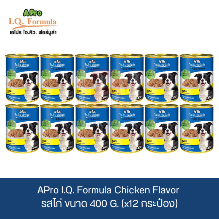 apro-i-q-formula-chicken-flavor-400g-x12