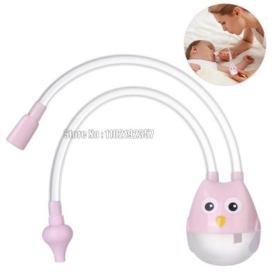 【CW】 Newborn Baby Safety Cleaner Nasal Aspirator Infant Silicone Pipe
