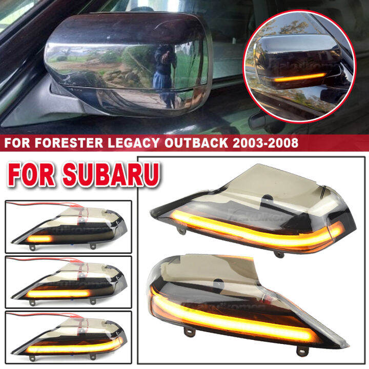 รถ-led-แบบไดนามิกเลี้ยวไฟสำหรับ-subaru-forester-กระจกมองข้างไฟกระพริบตัวบ่งชี้สำหรับ-subaru-ชนบทห่างไกลมรดก2003-2008