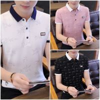 M R.T Baju Berkolar Baju Keja Berkolar Lelaki Baju Polo Lelaki Baju เสื้อโปโลแขนสั้นเสื้อโปโลเกาหลีสำหรับผู้ชายเสื้อยืดเสื้อยืดลาเพลผู้ชาย