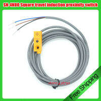 SN-4NUO Square Travel Induction Proximity Switchnpn NO Miniature Limit Metal Sensor 10-30V