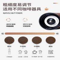 【Ready】? Xinde 304 steel hand-operated coffee machine grinder with adjustable thickness hand-draught coffee set full set of bean grinder