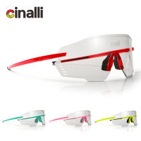 Cinalli Photochromic ขี่จักรยานแว่นตา Mtb แว่นตาใหม่ขี่ตกปลากีฬาแว่นกันแดด UV400จักรยานถนนแว่นตา