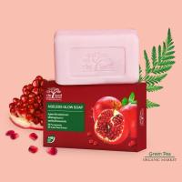 De leaf pomegranate , สบู่ทับทิม , 100 กรัม , ปราศจากสาร SLS ,Sles