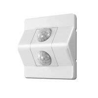 PIR Motion Sensor สวิทช์86*86 AC 110โวลต์-240โวลต์ปิดภาคเรียนอินฟราเรดควบคุมอัตโนมัติเปิดปิดสวิทช์ผนังร่างกายมนุษย์ตรวจจับการเหนี่ยวนำ