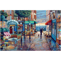 1000 Pcsset Jigsaw Puzzles Paris Romantic Towns Street Landscape for s Kids M09