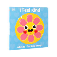 DK ภาษาอังกฤษต้นฉบับนำเข้า I Feel Kind I Feel Kind เด็กอารมณ์ Expression อารมณ์ Quotient การจัดการบุคลิกภาพการเพาะปลูก Tear-Proof กระดาษแข็งหนังสือ3-5ปีเด็กภาษาอังกฤษ Early Education การรับรู้ตรัสรู้ Pi