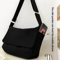 ◐  Color Canvas Handbags Crossbody for Messenger Student Schoolbag Men Shoulder