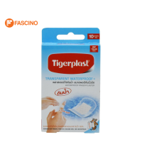 Tigerplast Finger พลาสเตอร์ใสกันน้ำ WF 19 มม. x 40 มม. 10 ชิ้น