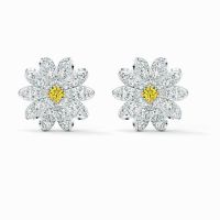 Swarovski Discount Flower Magic Daisy Earrings Womens Shijia Elements Crystal Daisy Earrings 【SSY】