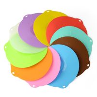 【cw】 1pc Color Pot Pan Lid Silicone Tools Keeping Reusable Food Wrap Multifunction Microwave Bowl Cover