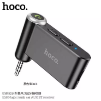 Hoco E58 IN-Car Aux Wireless Car Bluetooth ตัวรับสัญญาณบลูทูธ บลูทูธติดรถยนต์ สำหรับรถที่ไม่มีระบบบลูทูธ ตัวแปลงบลูทูธ