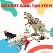 Science toys stem benrikids set assembling puzzle model jet