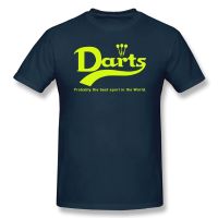 เสื้อยืดแขนสั้น ผ้าฝ้าย พิมพ์ลาย Probably The Best Sport Darts แฟชั่นฤดูร้อน สําหรับผู้ชาย ให้เป็นของขวัญวันเกิด  RCKG