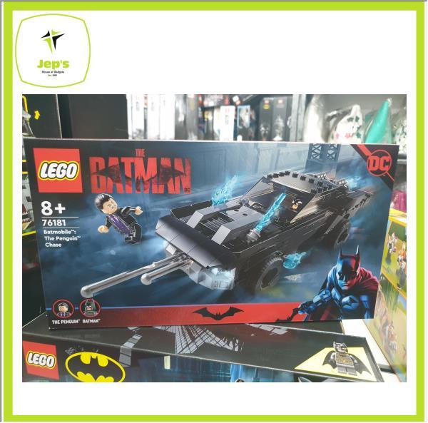 The Batman Batmobile: The Penguin Chase Lego Set 76181 DC 2022 Toy Car  Model