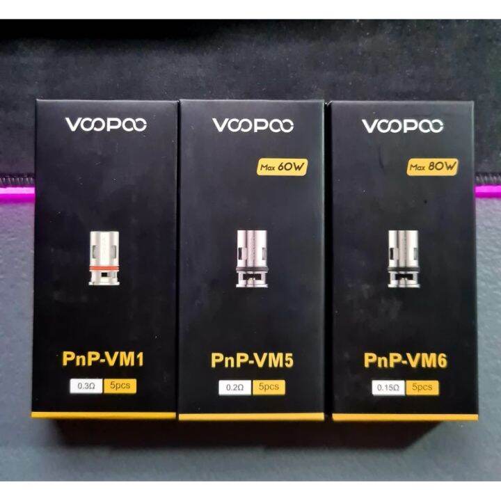 Vape VOOPOO PNP/TPP Coils VM1 VM5 VM6 TPPDM1/2/3/4 for Drag X Drag S