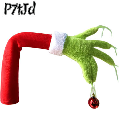 [P7tJd] ของตกแต่งต้นคริสต์มาสแขน Grinch เครื่องประดับน่ารักคริสมาสต์ Grinch Elf เครื่องประดับแขน