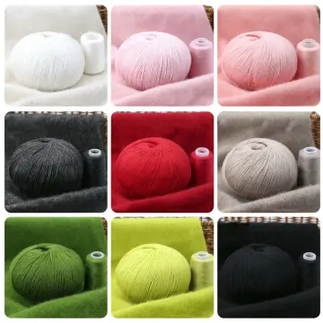 Mongolian Cashmere Yarn Anti-Pilling and No Fade Colors Yarn for DIY  Sweater Blanket Scarf 