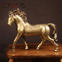 [hot]❈  12Zodiac Shui Ornaments Horses Statue Miniatures Figurines Desk Decorations