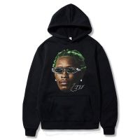 Rapper Young Thug Graphic Hoodie MenS Fashion Hip Hop Street Style Hoodies Casual Long Sleeve Oversized Sweatshirt Streetwear Size Xxs-4Xl