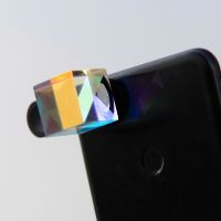 Phone Lens Filter Prism 22mm Optical Glass Magic Glow Effect Photo Crystal Lens Decorative Photography Studio Accessories Smartphone Lenses