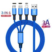 【Taotao Electronics】 หวังว่า.Ph 3 In 1 USB แอนดรอยด์ไมโครประเภท C สายซิงค์ชาร์จไฟข้อมูล