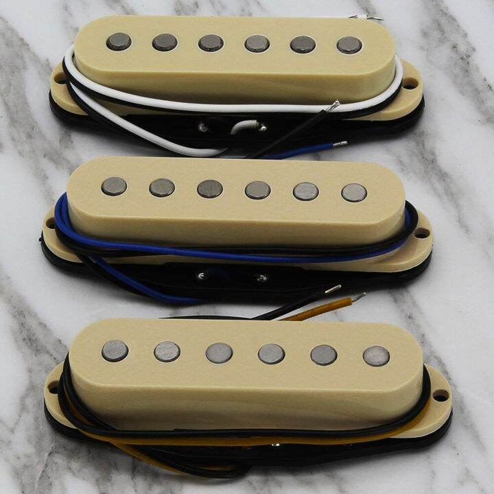 NEW 3PCS Alnico 5 Electric Guitar Single Coil Pickups SSS Neck+Middle