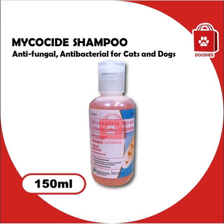 Mycocide Shampoo Antifungal, Antibacterial for Cats & Dogs 150ml