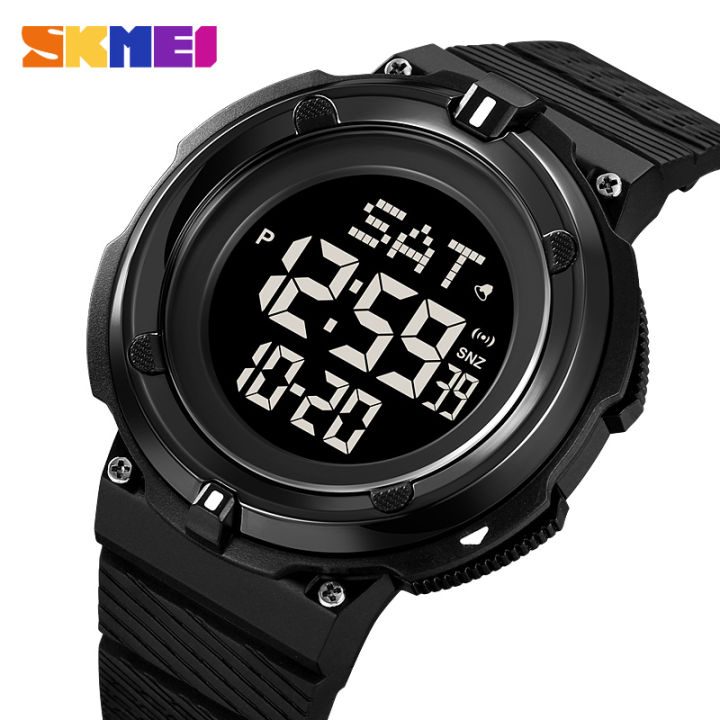นาฬิกา-skmei-2023สำหรับผู้ชาย-jam-tangan-digital-ใหม่50ม-jam-tangan-sport-ว่ายน้ำป้องกันอากาศสำหรับผู้ชาย2010