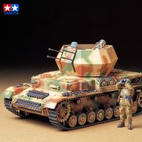 Tamiya 35233 135 Scale เยอรมัน Flakpanzer IV Wirbelwind ประกอบถังรุ่นอาคารชุดสำหรับผู้ใหญ่งานอดิเรกของเล่นพลาสติก DIY