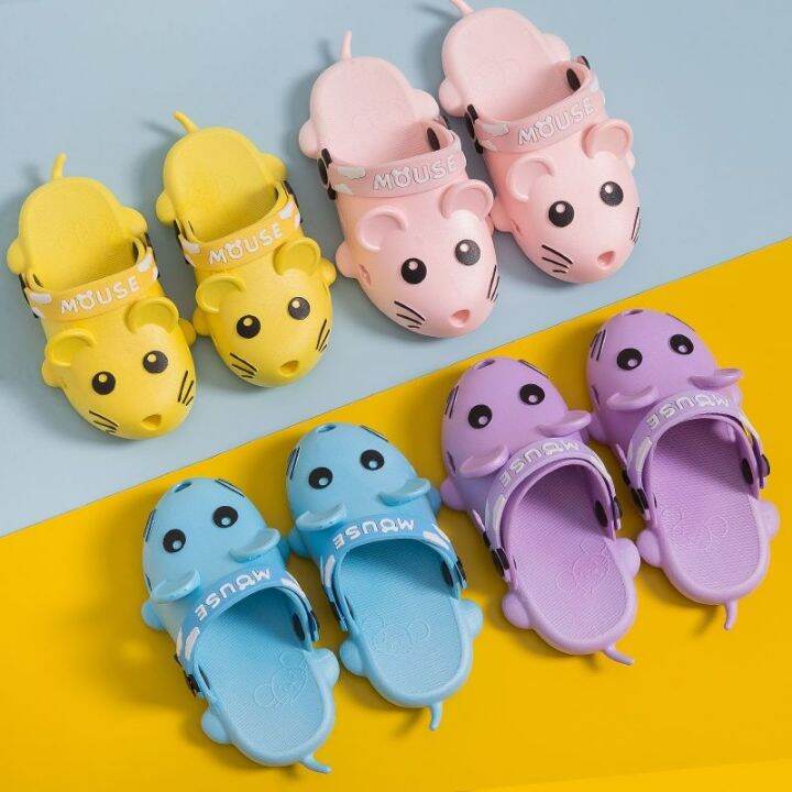 2023-new-fashion-version-childrens-sandals-and-slippers-summer-soft-bottom-non-slip-kids-boys-and-girls-anti-collision-breathable-hole-shoes-big-and-small-childrens-indoor-baotou-shoes