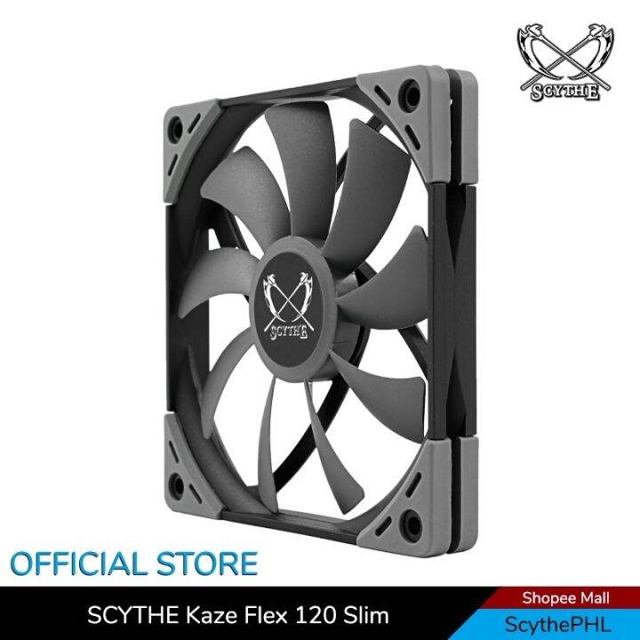 SCYTHE Kaze Flex 120 Slim PWM Cooling Fan Lazada PH