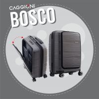 bbga shop : CAGGIONI กระเป๋าเดินทางแบบซิป รุ่น Bosco 18081  ขนาด 20  นิ้ว