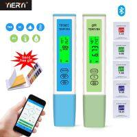 【LZ】❈♤  Qualidade da Água Pureza Tester Digital Bluetooth TDS Temp CE PH Meter App Control Monitor Online para Aquários Laboratório