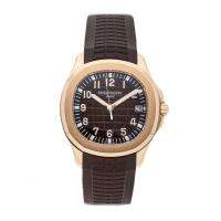 นาฬิกา Patek Philippe รุ่น Aquanaut Automatic King Size สี Pink Gold สายยางสีน้ำตาล หน้าปัดสีน้ำตาล (สินค้าพร้อมส่ง รับประกัน 1 ปี)