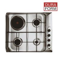 Duraform เตา 3 หัวแก๊ส 1 เพลทไฟฟ้า รุ่น PL 4238X