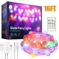 WiFi Fairy Led Lights Outdoor USB Smart RGB LED String Light Alexa Party Strip Light Waterproof for Garden Christmas Decoration