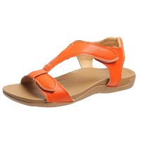 Orange Fashion Comfort Open Toe Platform Slippers Flat Bottom Wedges Sandals High Heels Womens Shoes Sandals for Women 2022