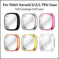 เคส For Fitbit Versa 4/3/2/ Sense 2, Case Cover with Screen Protector