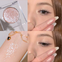 FAICCIA Sweet Mint Monochrome Glitter Highlight อายแชโดว์ Palette Soft Powder High Shine Shimmer อายแชโดว์