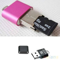 Tanjiaxun มินิ USB 2.0 Micro SD TF T-Flash หน่วยความจำแฟลชไดรฟ์อะแดปเตอร์เครื่องอ่านการ์ด