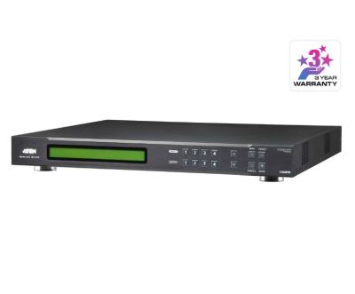 ATEN 4 X 4 HDMI MATRIX SWITCH WITH VIDEO WALL AND SCALER รุ่น VM5404HA